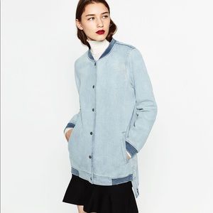 Zara Denim Coat